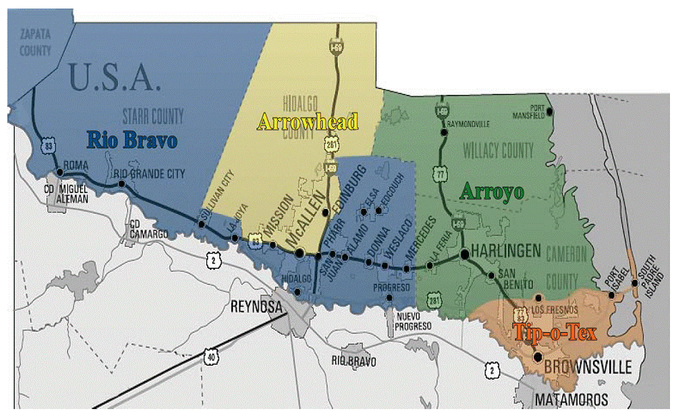 districts